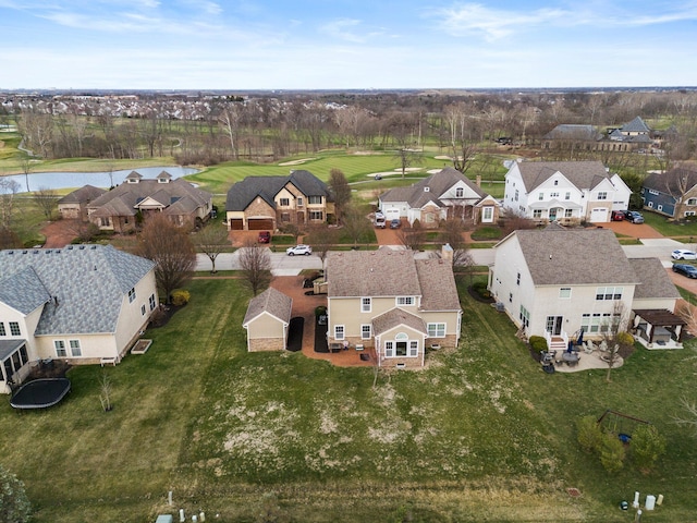 4600 Hirth Hill Rd E, Grove City, OH 43123 - drone / aerial view featuring a residential view