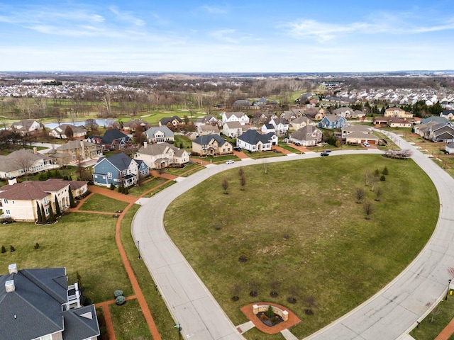4600 Hirth Hill Rd E, Grove City, OH 43123 - drone / aerial view with a residential view
