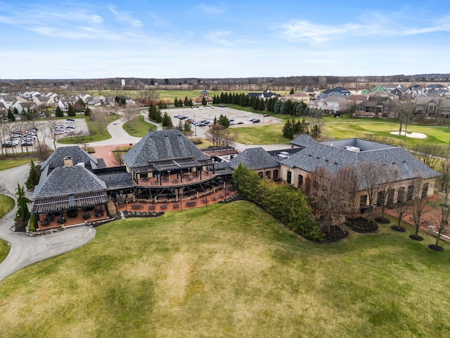 4600 Hirth Hill Rd E, Grove City, OH 43123 - birds eye view of property with a residential view