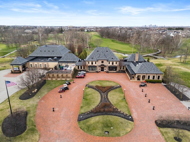 4600 Hirth Hill Rd E, Grove City, OH 43123 - birds eye view of property