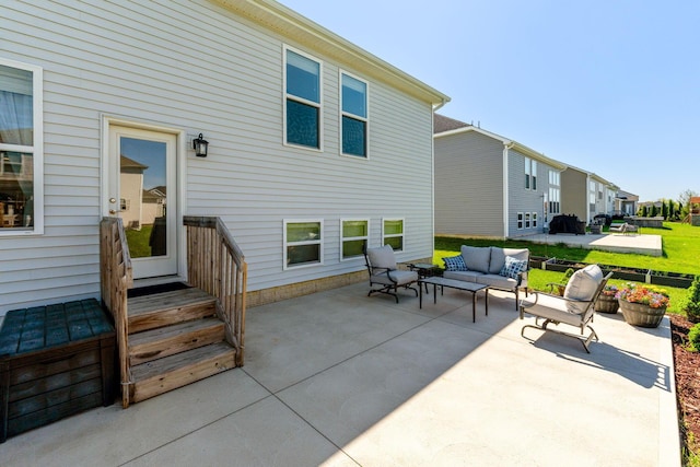 view of patio / terrace with outdoor lounge area
