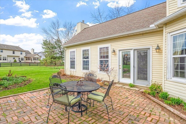 8056 Summit Rd SW, Pataskala, OH 43062 - view of patio / terrace with fence