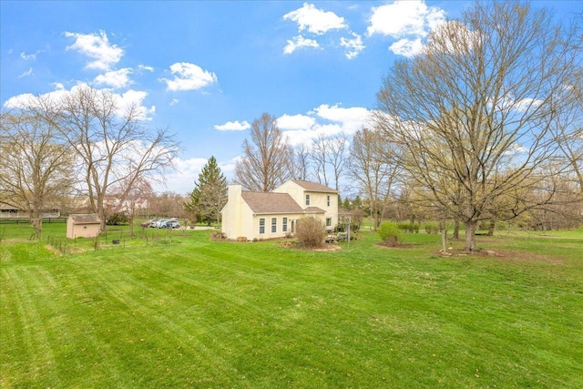 8056 Summit Rd SW, Pataskala, OH 43062 - view of yard featuring an outdoor structure