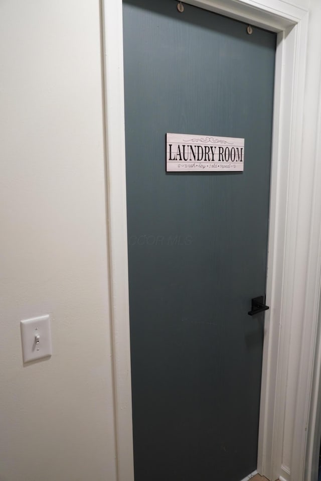 view of room details