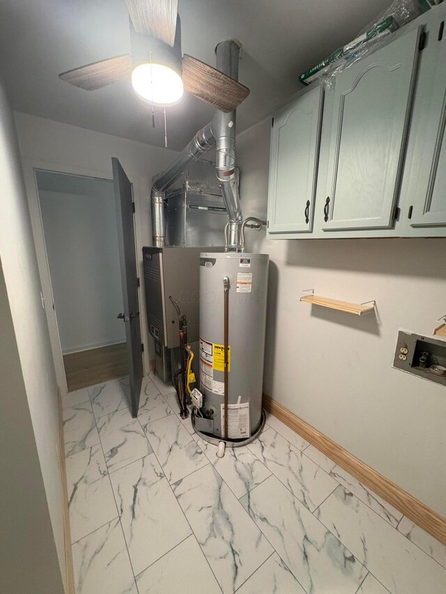 7326 State Route 19 Unit 2, Lot 321, Mount Gilead, OH 43338 - utility room with gas water heater
