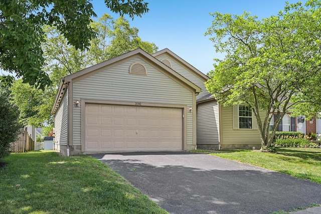 3092 Andrew James Dr, Hilliard, OH 43026 - single story home featuring driveway, a front lawn, and a garage