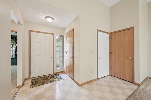 3092 Andrew James Dr, Hilliard, OH 43026 - foyer featuring light floors and a textured ceiling