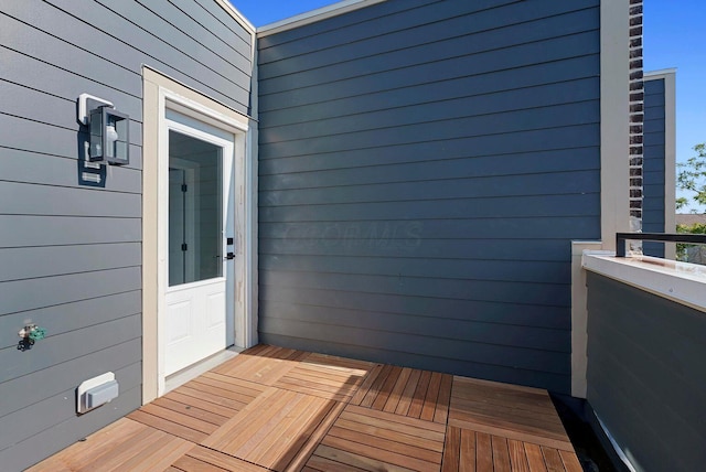 view of deck