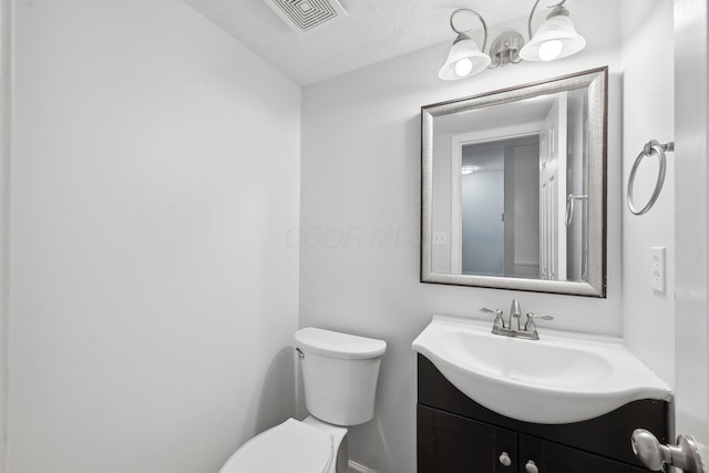 5692 Great Hall Ct, Columbus, OH 43231 - half bath featuring toilet and vanity