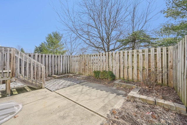 1143 Green Knoll Dr, Westerville, OH 43081 - view of patio / terrace featuring a fenced backyard