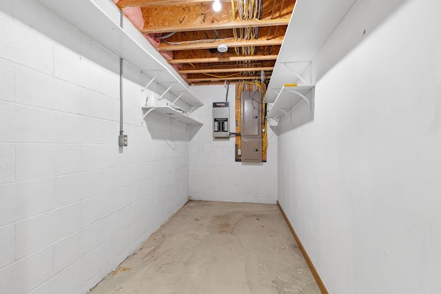 2816 Quail Run Ct, Mansfield, OH 44904 - unfinished basement featuring electric panel