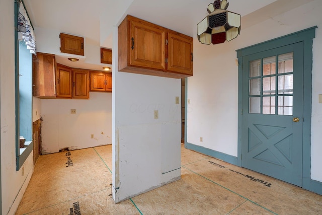 2085 US Highway 62 NE, Washington Court House, OH 43160 - kitchen with brown cabinetry