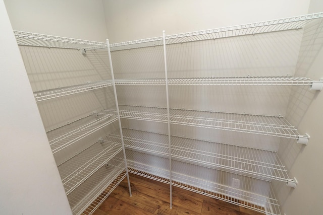 view of pantry