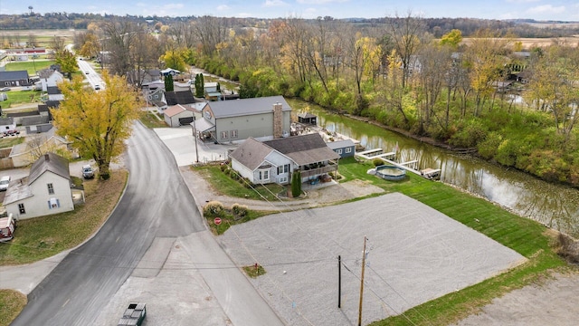 aerial view with a view of trees