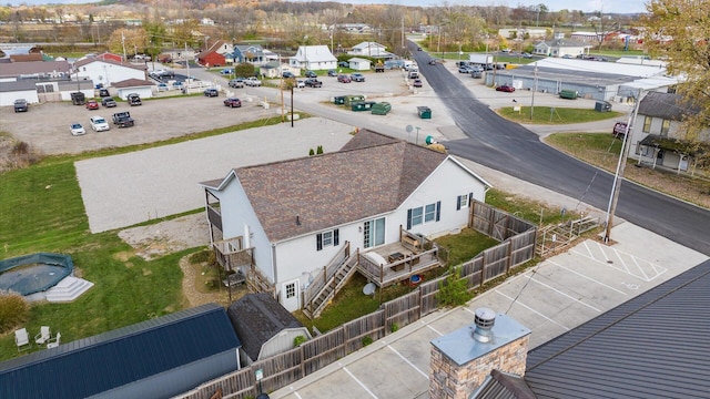 birds eye view of property featuring a residential view