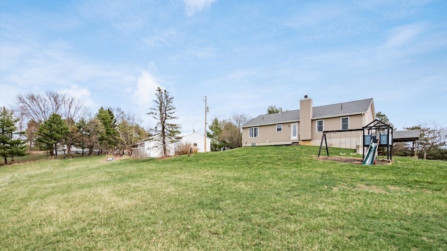 view of yard