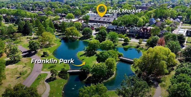 62 Sherman Ave, Columbus, OH 43205 - bird's eye view of a large body of water