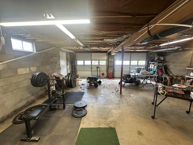 113 Chestnut St SE, Corning, OH 43730 - view of garage