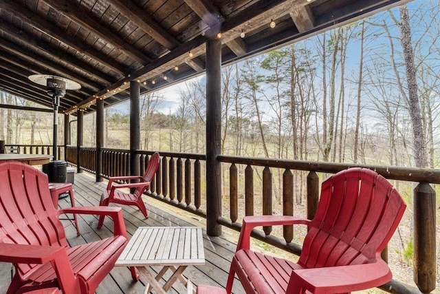 26063 Twin Fls, Rockbridge, OH 43149 - view of wooden deck