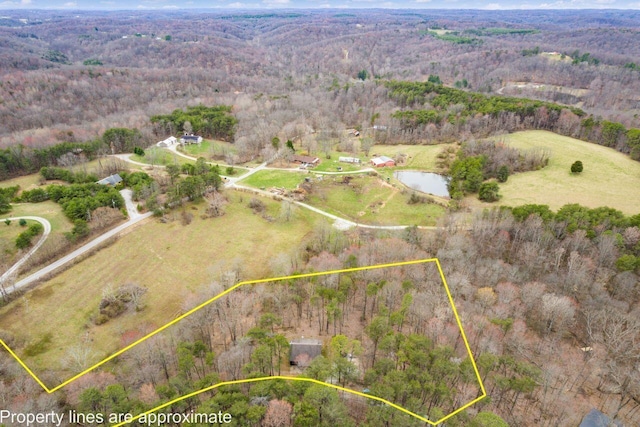 26063 Twin Fls, Rockbridge, OH 43149 - aerial view featuring a wooded view