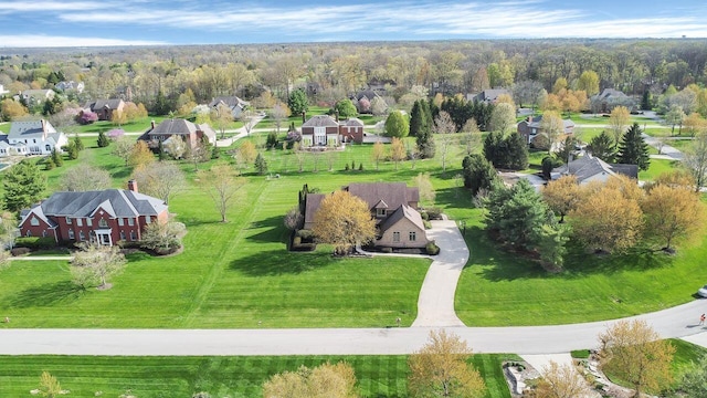 birds eye view of property featuring a residential view