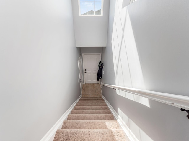 6088 Sowerby Ln, Westerville, OH 43081 - stairs with baseboards