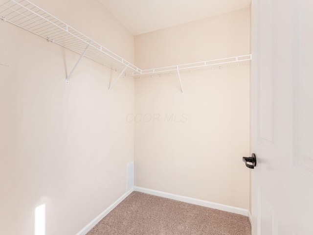 6088 Sowerby Ln, Westerville, OH 43081 - walk in closet with light carpet and visible vents