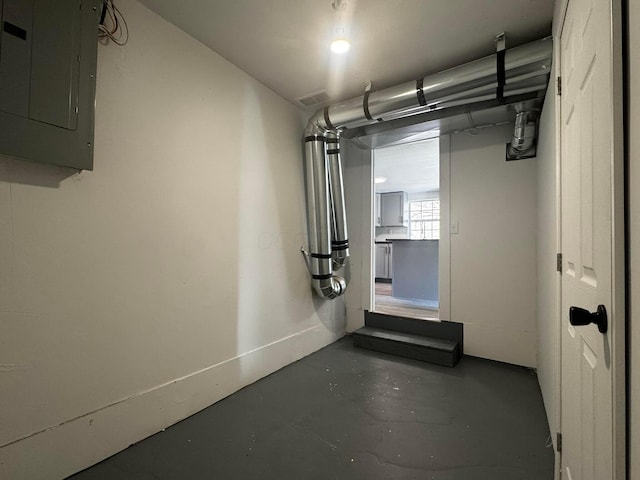 9808 Alderman Rd, Millfield, OH 45761 - garage with electric panel and visible vents