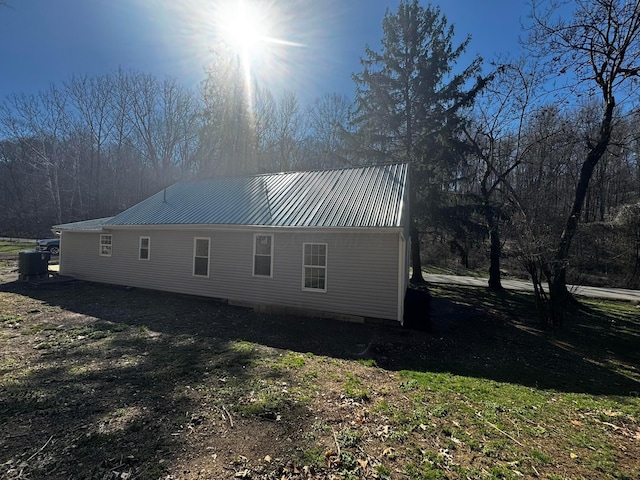 9808 Alderman Rd, Millfield, OH 45761 - back of property featuring metal roof