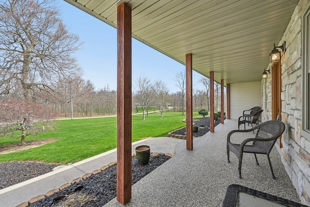 view of patio