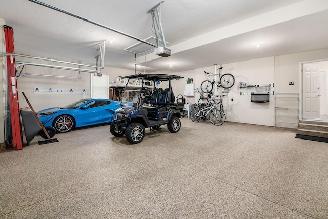 4568 Hickory Rock Dr, Powell, OH 43065 - garage featuring a garage door opener