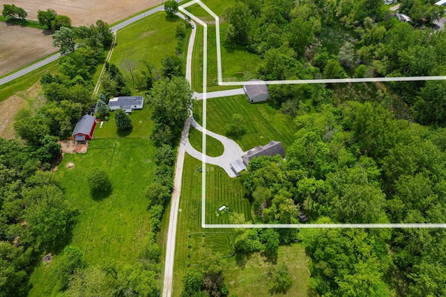 3040 Lafayette Plain City Rd, London, OH 43140 - view of rural area with property boundaries highlighted
