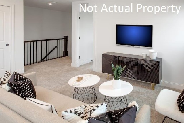 6326 Anguria Dr Lot 244, Hilliard, OH 43026 - carpeted living room featuring baseboards