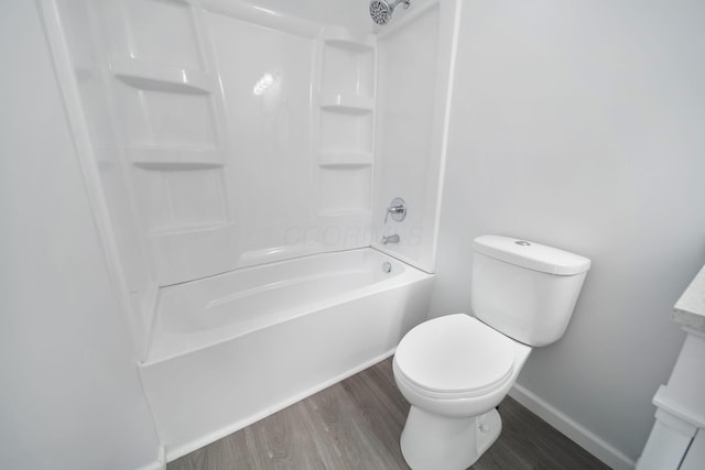 1559 Obetz Ave, Obetz, OH 43207 - bathroom featuring baseboards, wood finished floors, toilet, and vanity