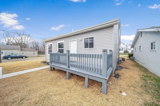 1559 Obetz Ave, Obetz, OH 43207 - view of front of home featuring a wooden deck