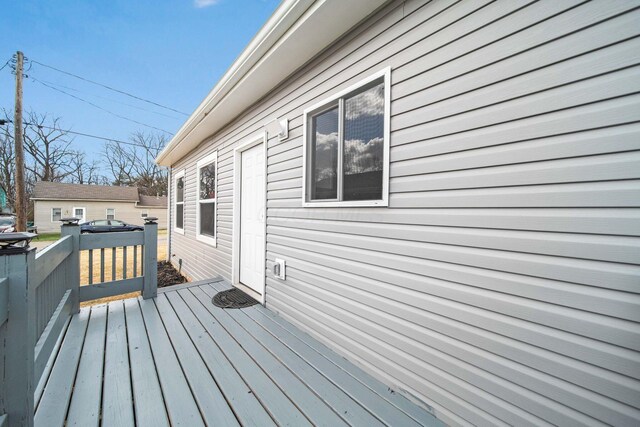 1559 Obetz Ave, Obetz, OH 43207 - view of wooden deck