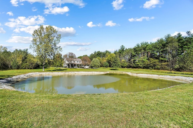 property view of water