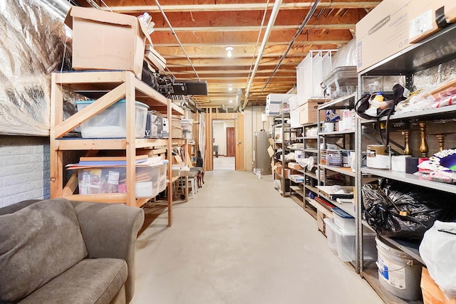 view of storage