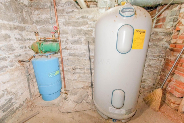 view of utility room