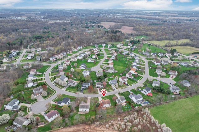 drone / aerial view