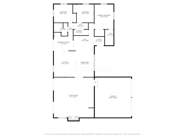 3061 County Road 11, Bellefontaine, OH 43311 - floor plan / room layout