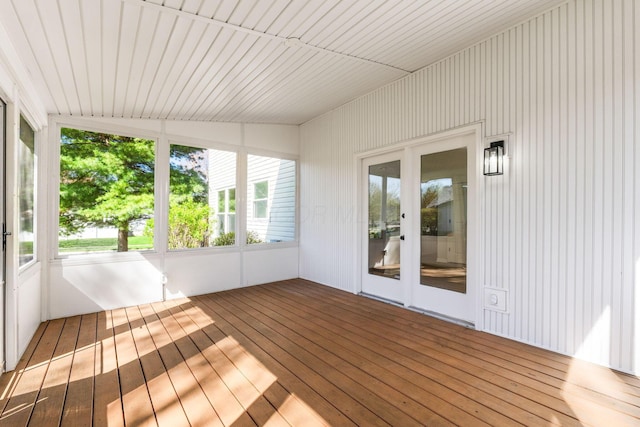 632 Tall Oaks Dr, Gahanna, OH 43230 - unfurnished sunroom featuring french doors