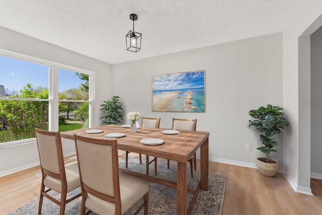 632 Tall Oaks Dr, Gahanna, OH 43230 - dining area with baseboards and light wood-type flooring