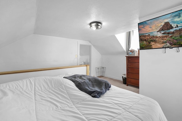 28 Elm St, Kingston, OH 45644 - carpeted bedroom featuring vaulted ceiling