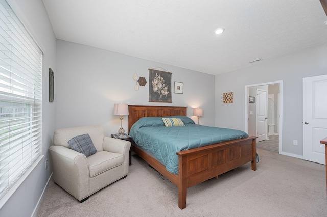 458 Madison Way, Plain City, OH 43064 - bedroom with light colored carpet, visible vents, and baseboards