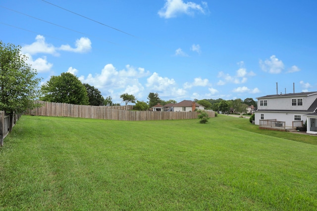 335 Mae St, Logan, OH 43138 - view of yard with a wooden deck