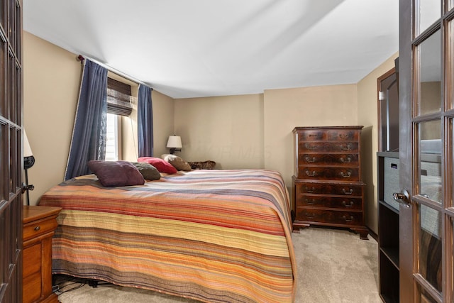 bedroom featuring carpet floors