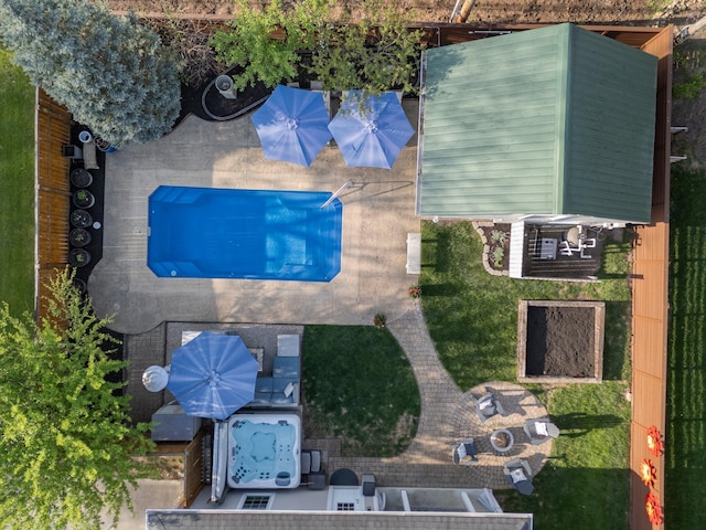 aerial view