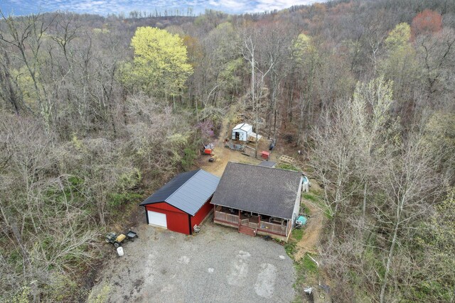 1335 Mingo Rd, Chillicothe, OH 45601 - view of subject property with a heavily wooded area