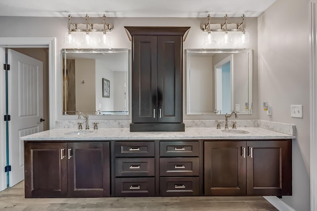 11061 Kingfisher Pl, Plain City, OH 43064 - full bathroom featuring double vanity and a sink